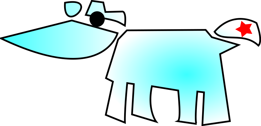 Free Cow And Star Free Super - Clip Art - Png Download (800x387), Png Download