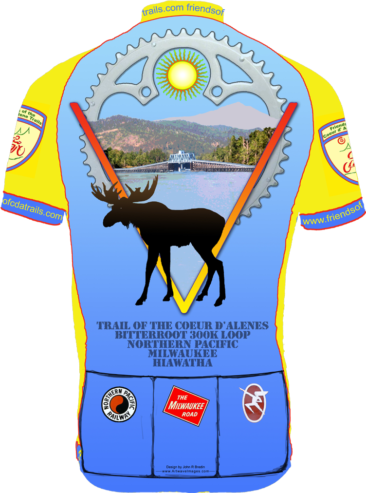 Moose Cycling Jersey Clipart (800x1040), Png Download