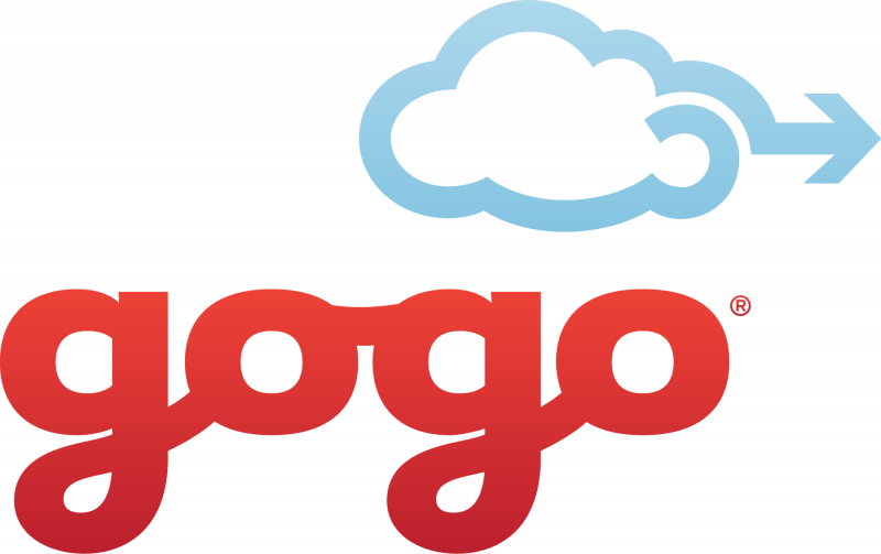 Gogo Air Logo - Gogo Air Logo Png Clipart (800x503), Png Download