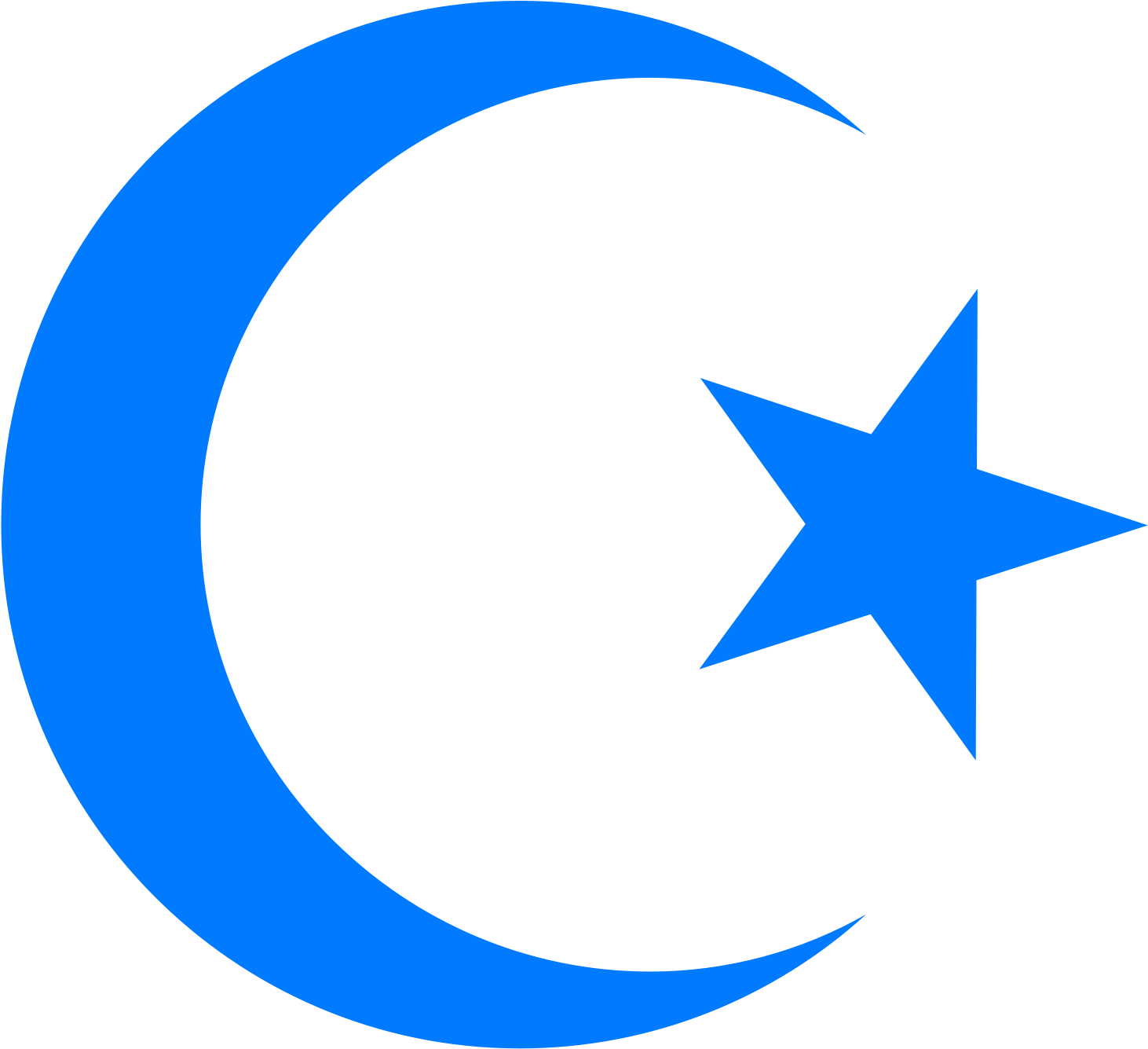 Star Crescent Filled Icon - Png Christmas Candles Icon Bw Clipart (1600x1600), Png Download