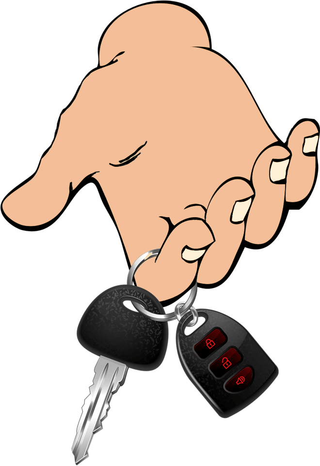 Keysplease-hand - Cartoon Clipart (696x1000), Png Download