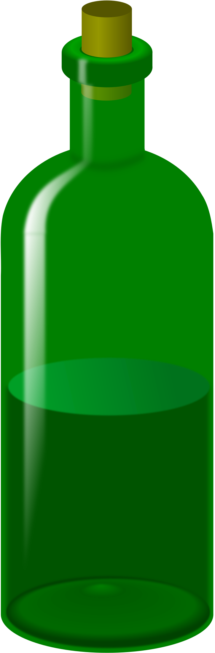 Wine Bottle Clipart - Bottle - Png Download (1697x2400), Png Download