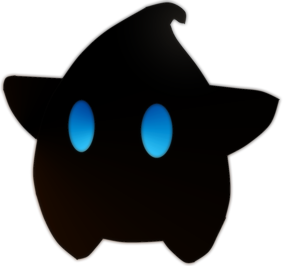 Super Mario Clipart One Star - Super Mario Black Star - Png Download (1129x1064), Png Download