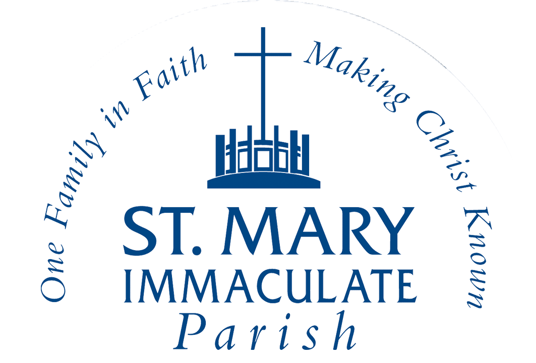 St Mary Immaculate Parish - St Mary Immaculate Logo Clipart (1063x720), Png Download