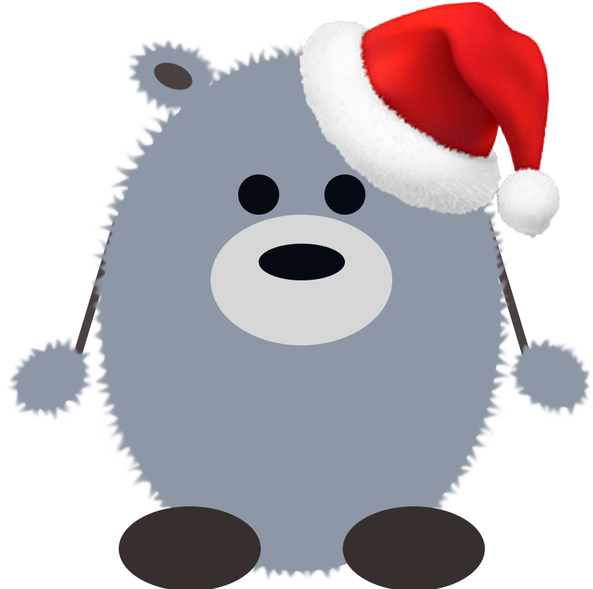 Hankelberry Christmas Bear Long Sleeve - Cartoon Clipart (906x943), Png Download