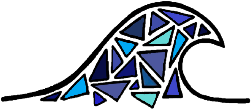 "excited To Announce My Work Is Officially On Search - Wave Vibes Clipart (1200x937), Png Download