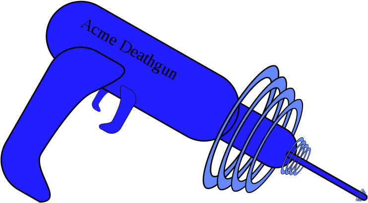 320 × 206 Pixels - Ray Gun Clipart (800x514), Png Download