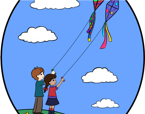 Five Clipart Kite - Clip Art - Png Download (640x480), Png Download