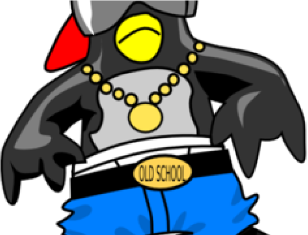Rapping Cliparts - Gangster Penguin - Png Download (640x480), Png Download