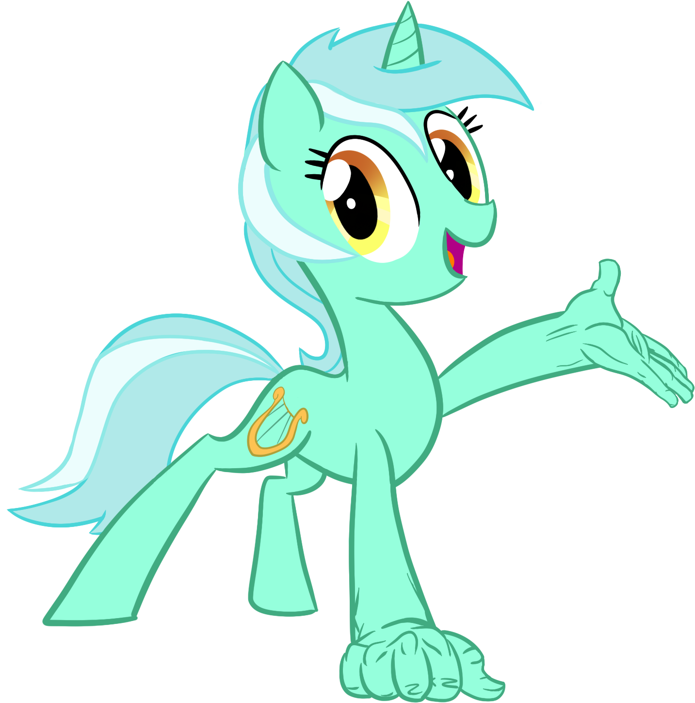 Lyra, Blame Lyra - Cartoon Clipart (1800x1600), Png Download
