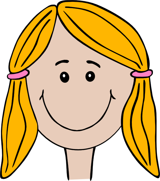 Cartoon Face Clipart (522x593), Png Download