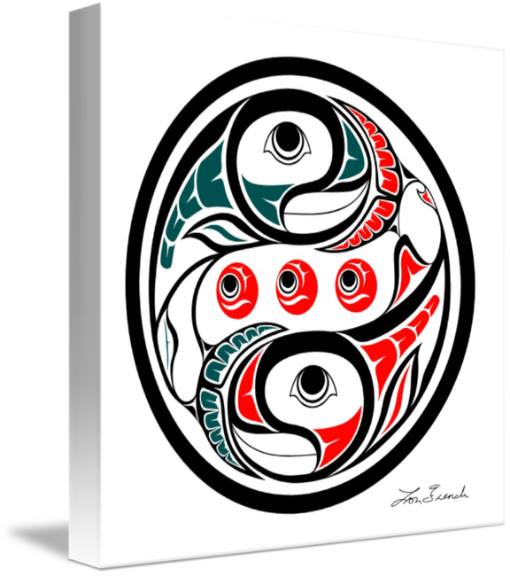 "cycle Of Life" By Lon French, Victoria - Art Clipart (576x650), Png Download