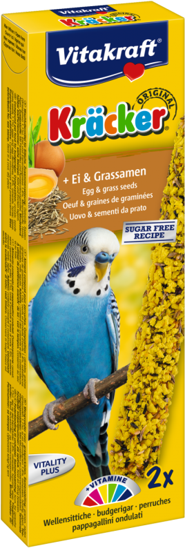 Cracker Original Egg And Grass Seed For Parakeets By Clipart (800x800), Png Download