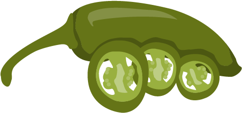 Jalepeño Pepper - Jalapeño Clipart (626x626), Png Download
