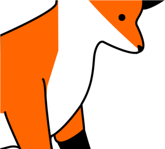 Red Fox Clipart Baby Shower Fox - Clip Art - Png Download (640x480), Png Download