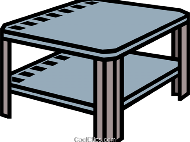 Coffee Table Clipart (640x480), Png Download