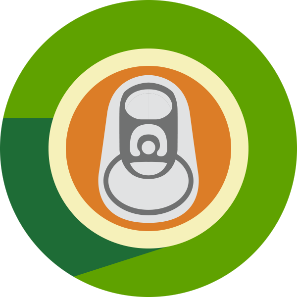 Aluminum Can Clipart (600x600), Png Download