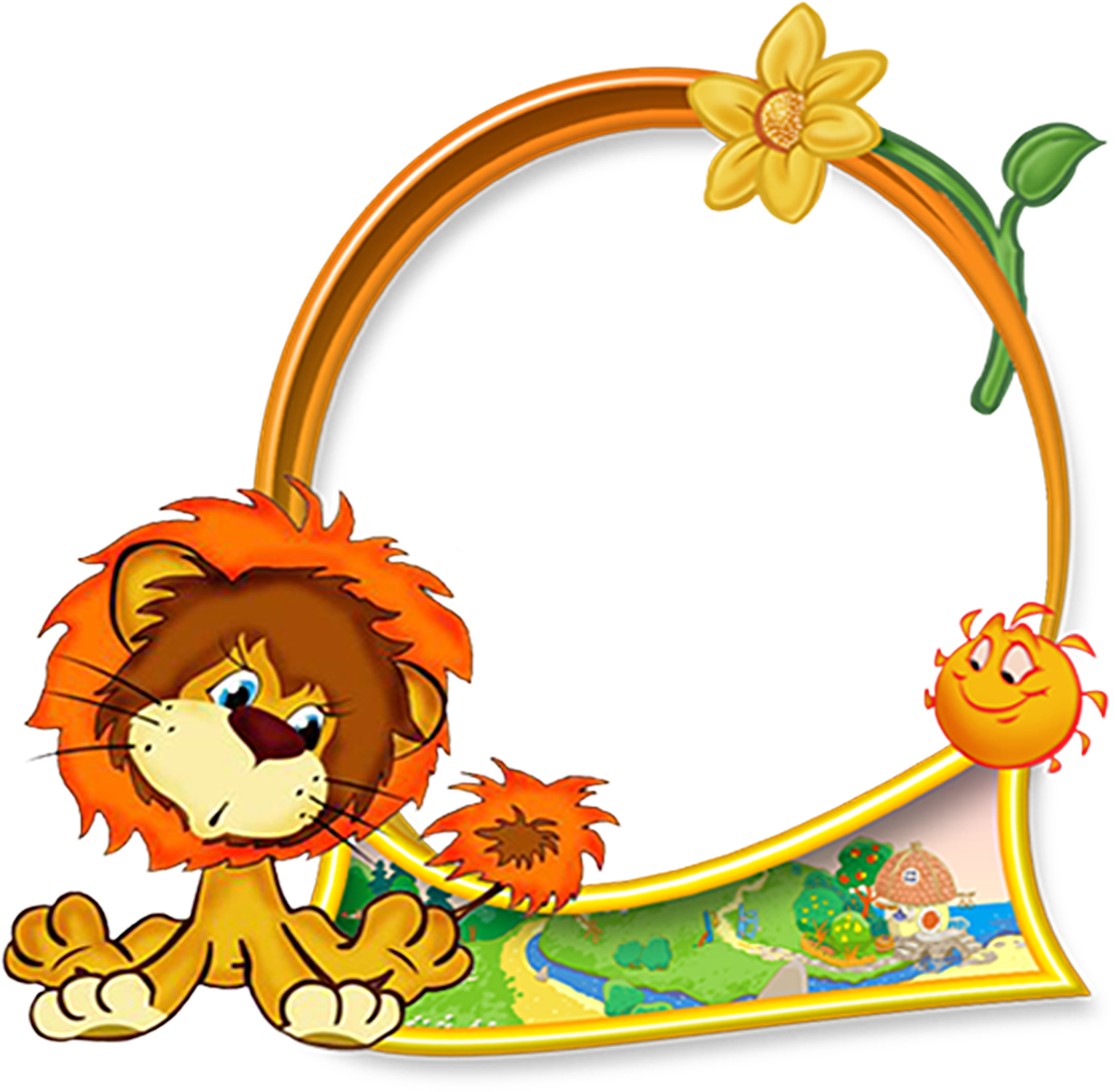 Pin Fotos Infantiles Gifs Marcos Texturas Fondos Y - Bordes Infantiles Clipart (2369x2500), Png Download