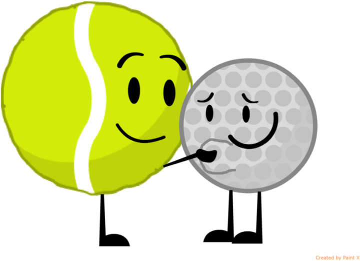 Or Shalom Golf And Tennis Tournament - Golf Ball X Tennis Ball Clipart (750x600), Png Download