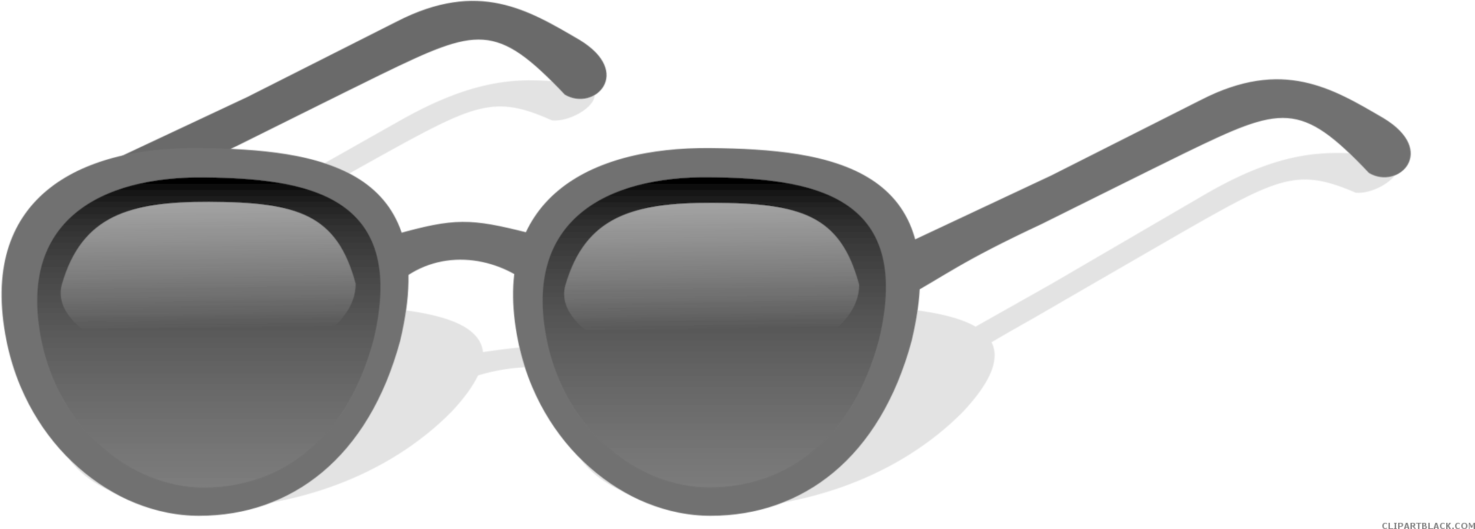Aviator Tools Free Black White Images Clipartblack - Sunglasses Clip Art - Png Download (2280x832), Png Download