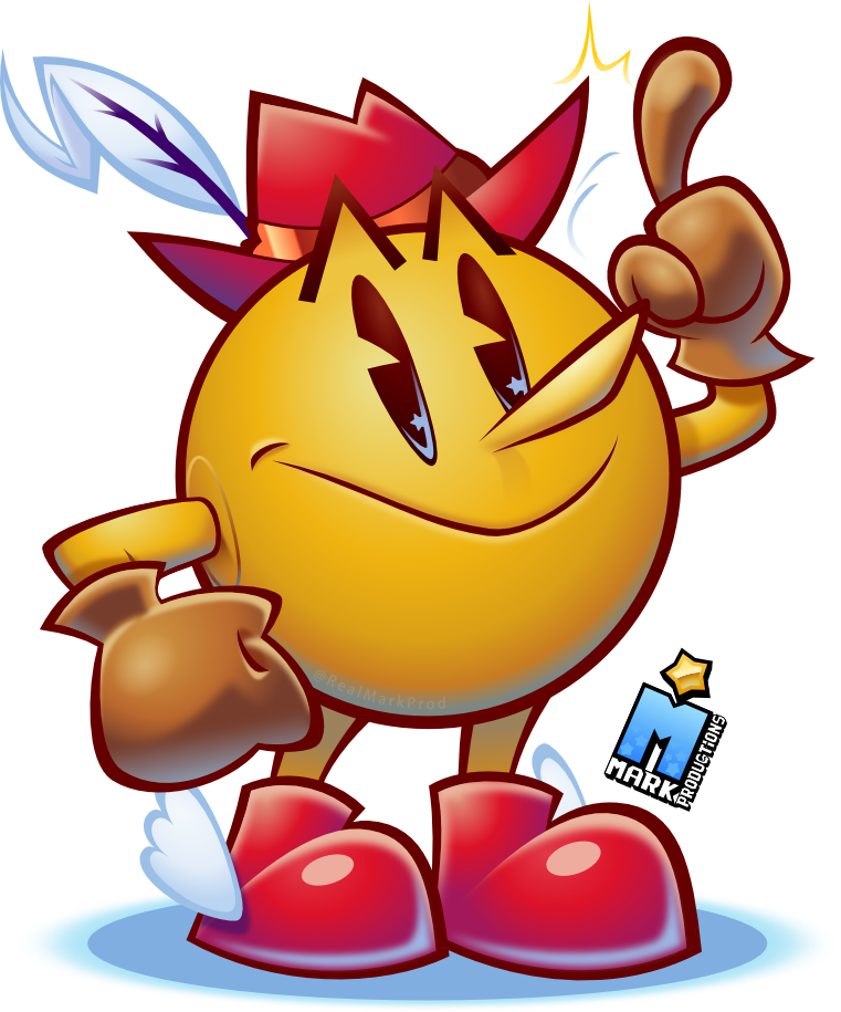 Markproductions 🌟 @realmarkprod - Pac-land Clipart (761x915), Png Download