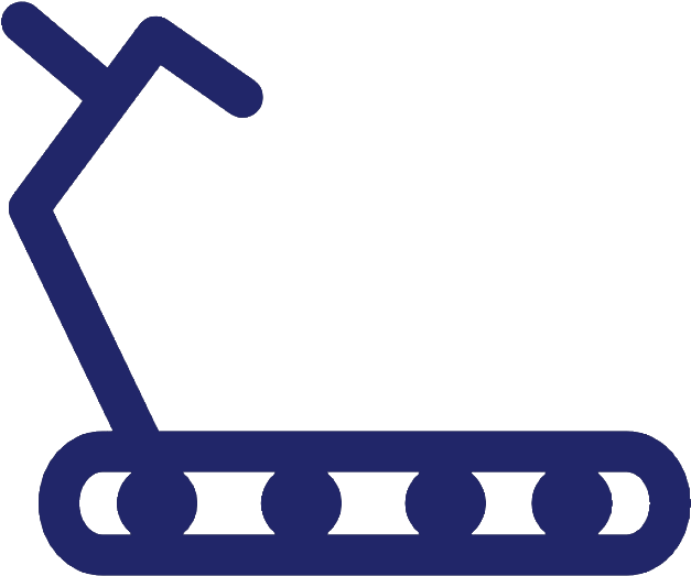 Treadmill-icon Clipart (626x554), Png Download