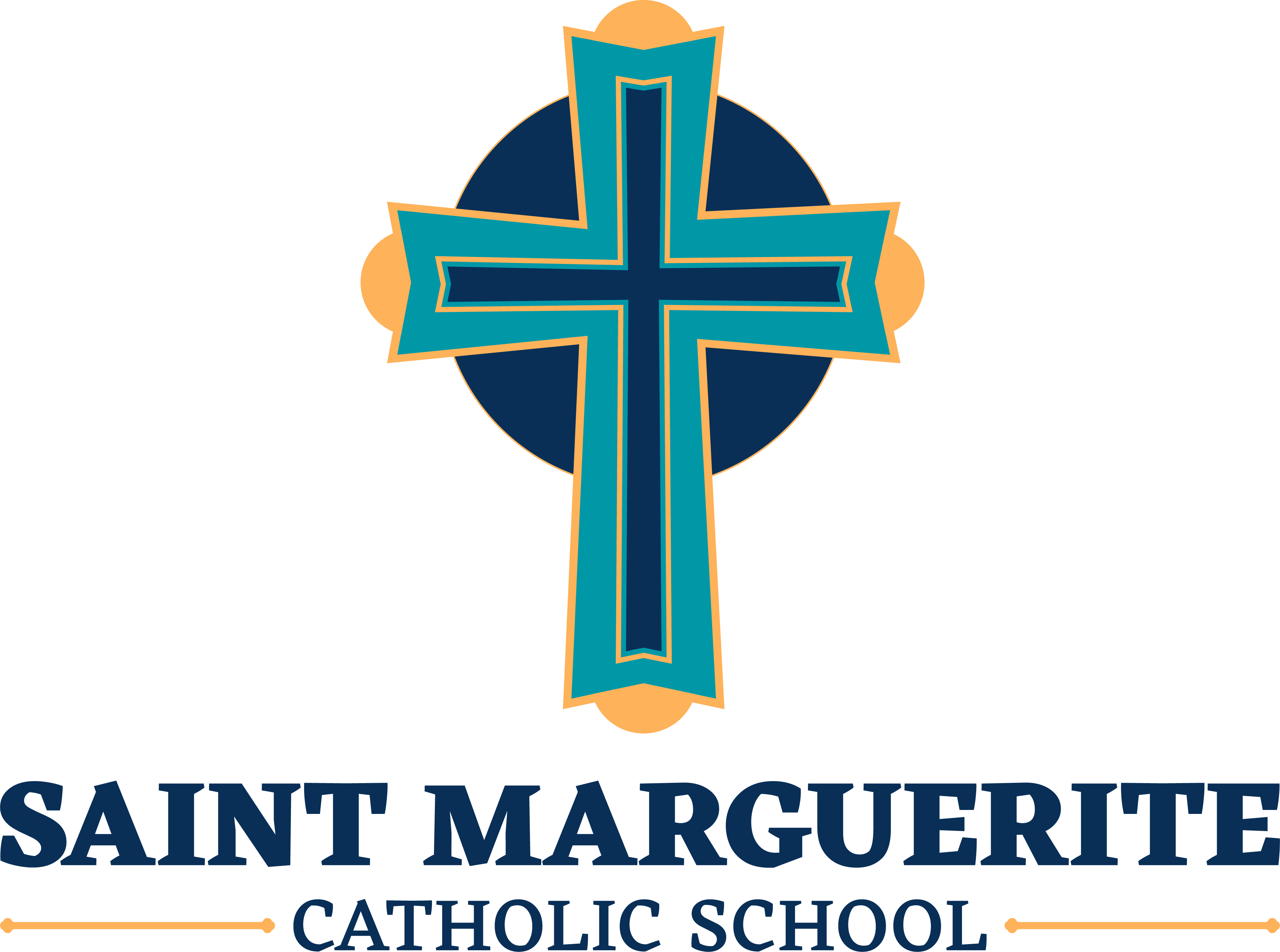 St-marguerite Primary Logo - Saint Marguerite Catholic School Clipart (3864x2875), Png Download