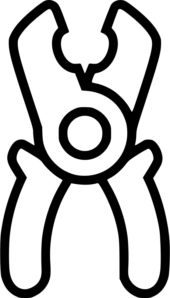 Pliers Comments Clipart (558x980), Png Download