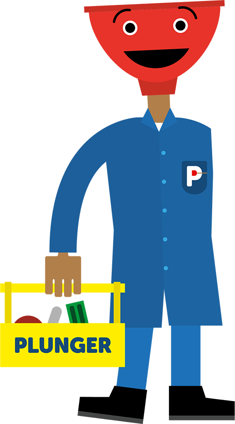 Armless Pete Pete's Arm - Plumbing Clipart (473x852), Png Download