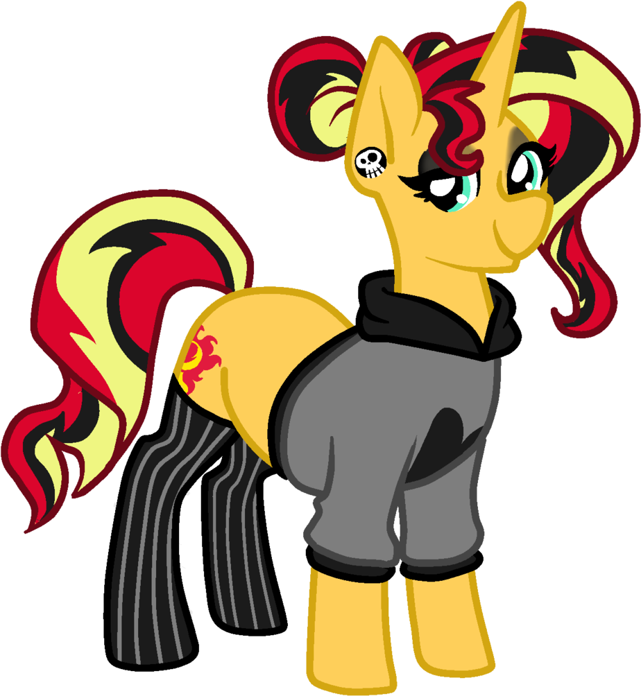 Alternate Hair Color, Alternate Hairstyle, Artist - Cartoon Clipart (971x1024), Png Download