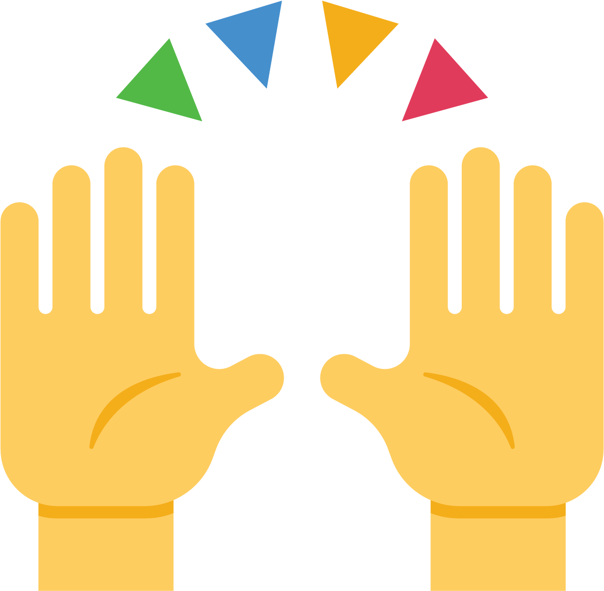 Happiness Clipart Applause - Illustration - Png Download (1440x1440), Png Download