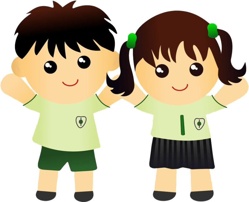 School Children Clipart Cliparts And Others Art Inspiration - School Uniform Clipart Png Transparent Png (800x652), Png Download