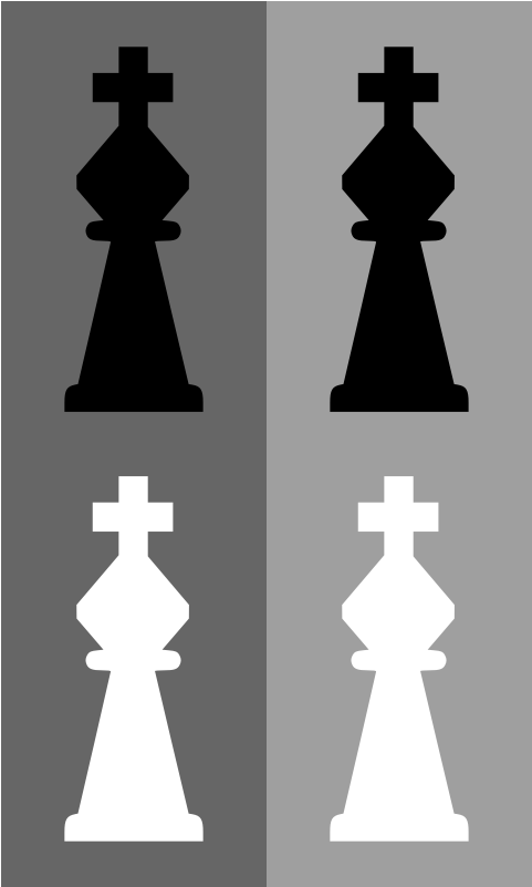 Chess Piece Pictures - Chess Pieces Simple 2d Clipart (800x800), Png Download
