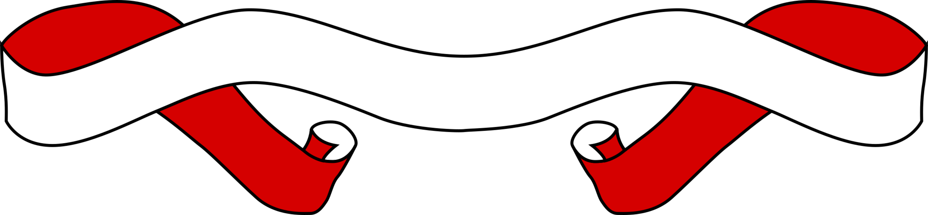 Jamaica Cartoon Line Art Banner Tooth - Clip Art - Png Download (1465x340), Png Download