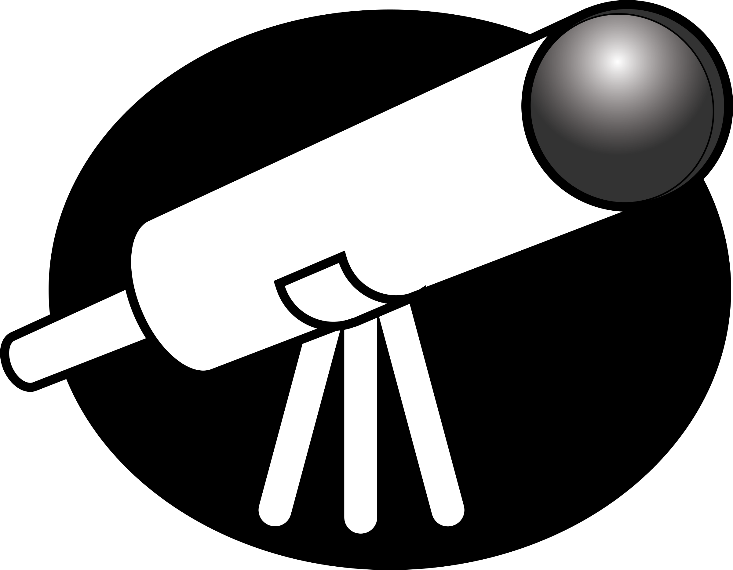 Telescope Clip Art - Png Download (1280x996), Png Download