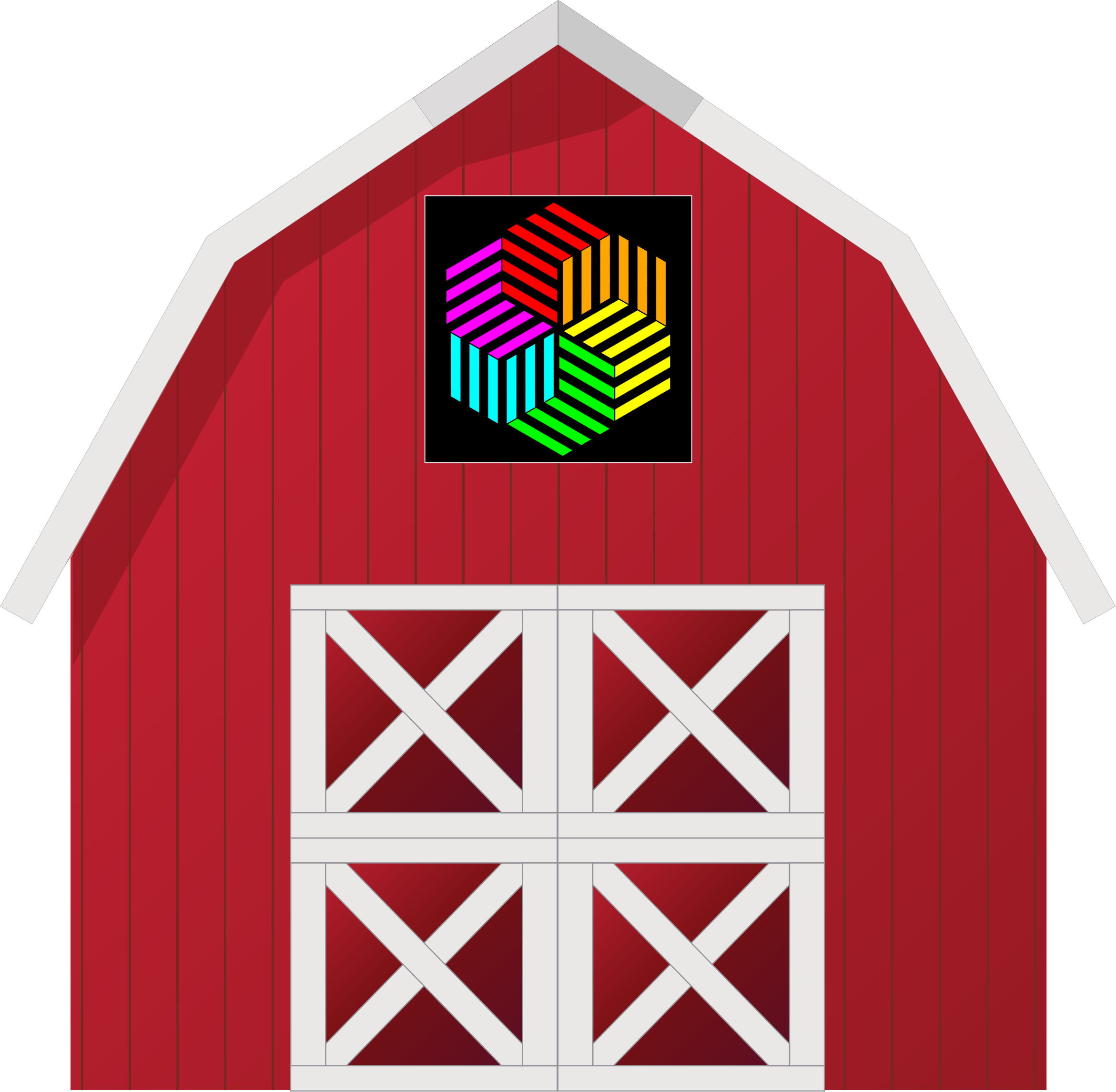 Big Image - Vector Barn Clipart (2342x2291), Png Download
