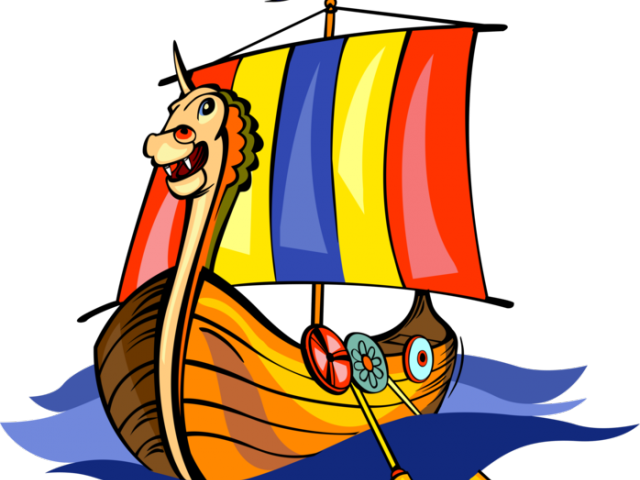 Viking Ship Clipart Dragon - Viking Ship - Png Download (640x480), Png Download