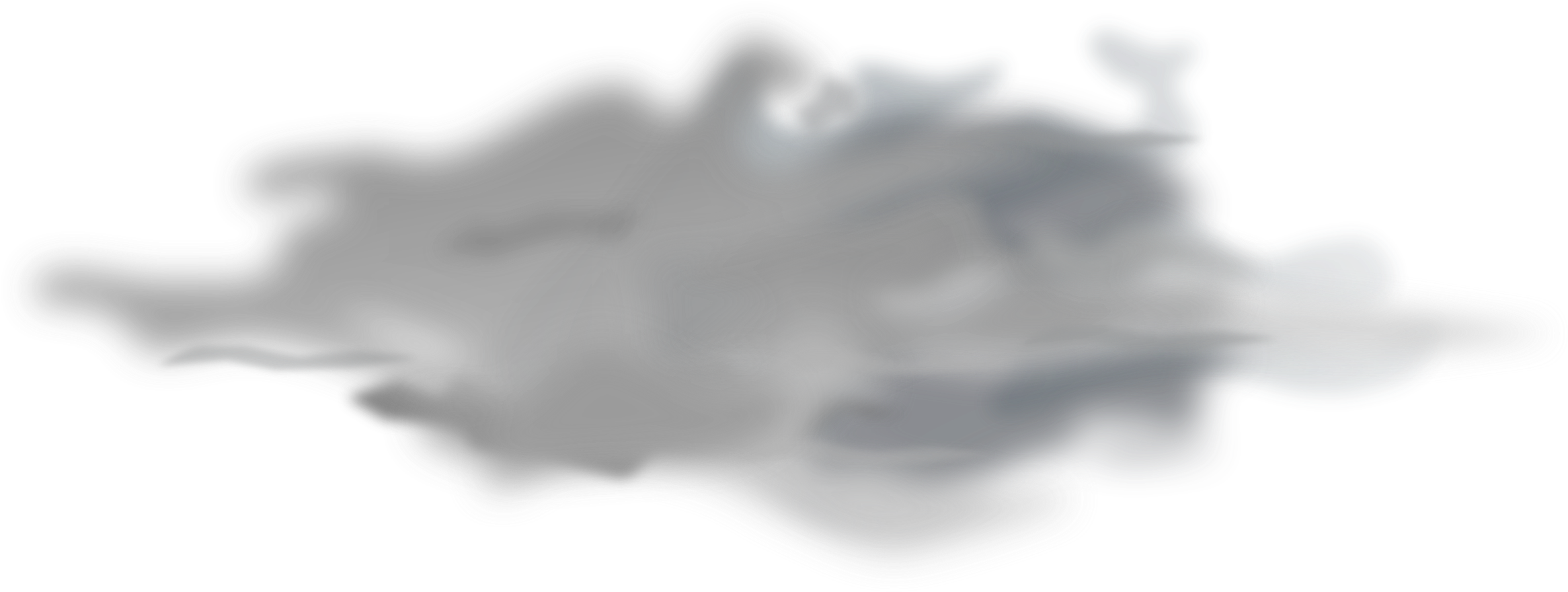 Icon Clipart - Raining Cloud - Png Download (2400x2400), Png Download