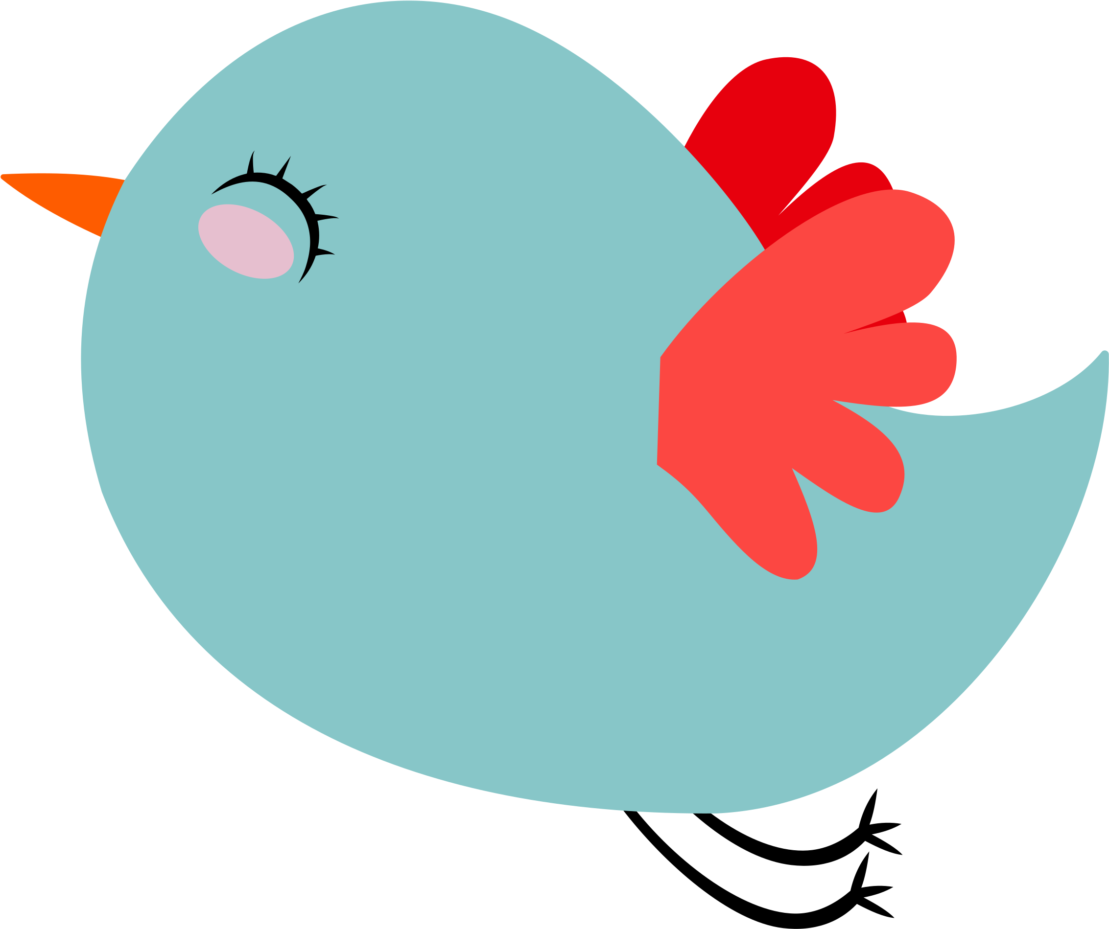 Cute Little Bird Clipart Images On Page 0 Yanhe Clip - Cute Emails Clip Art - Png Download (2400x2034), Png Download
