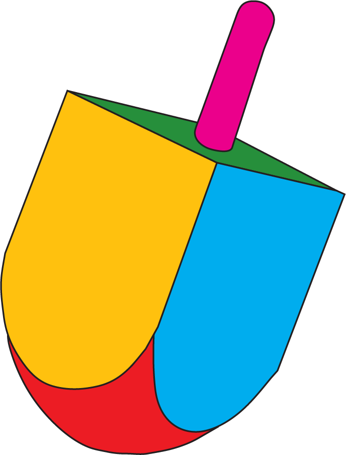 Happy Hanukkah - Hanukkah Clipart (688x904), Png Download