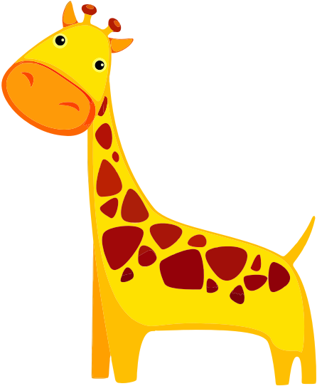 Giraffe Free To Use Clipart - Giraffe Clip Art - Png Download (592x721), Png Download