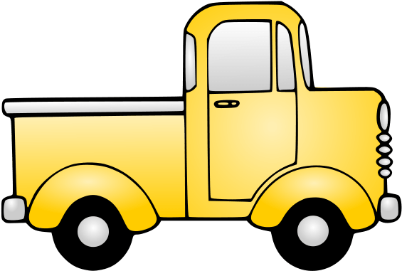 Clipart Truck - Black And White Clip Art Truck - Png Download (636x900), Png Download