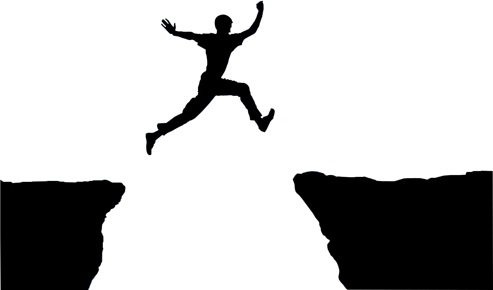 Clip Art Royalty Free Stock Onlinelabels Clip Art Man - Human Jumping - Png Download (1000x668), Png Download