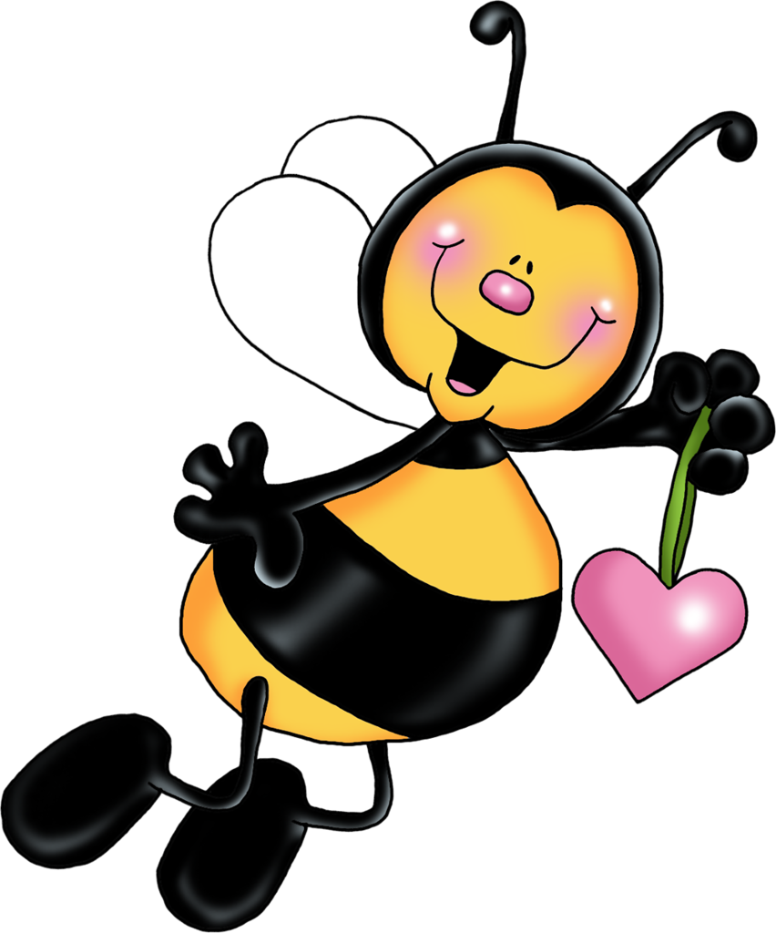 B *✿* Bee Theme, Bumble Bee Clipart, Bumble Bees, - Dibujos De Abejitas Para Niños - Png Download (852x1024), Png Download