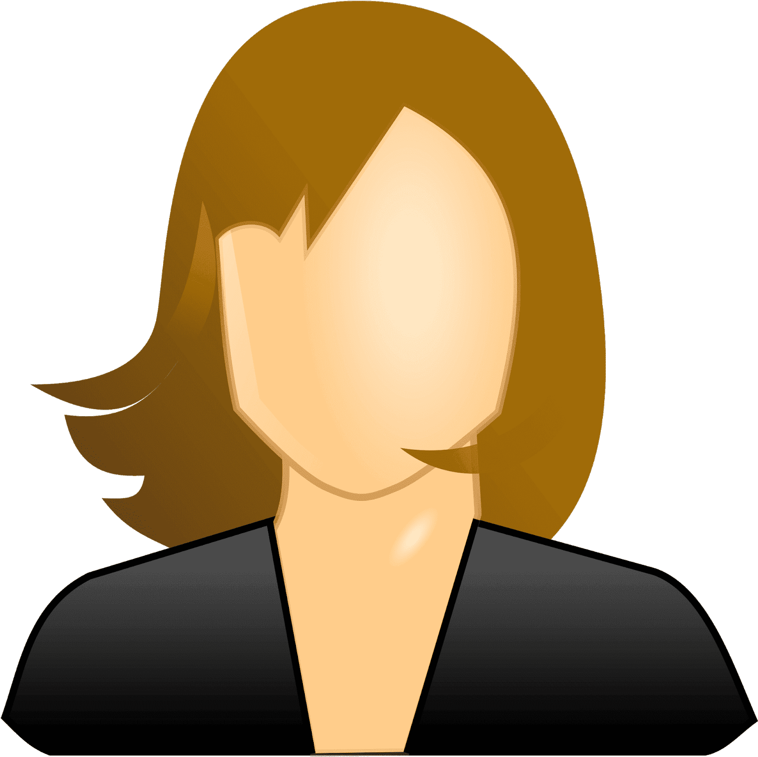 Clip Art Details - Female Icon - Png Download (1000x1000), Png Download