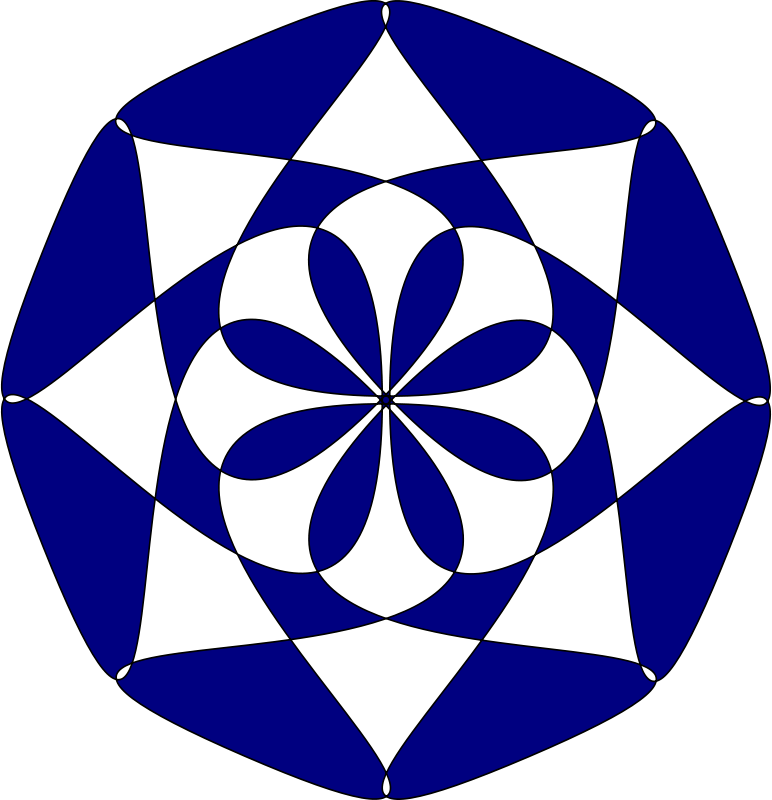 Icon Flower Vector Clipart (576x599), Png Download