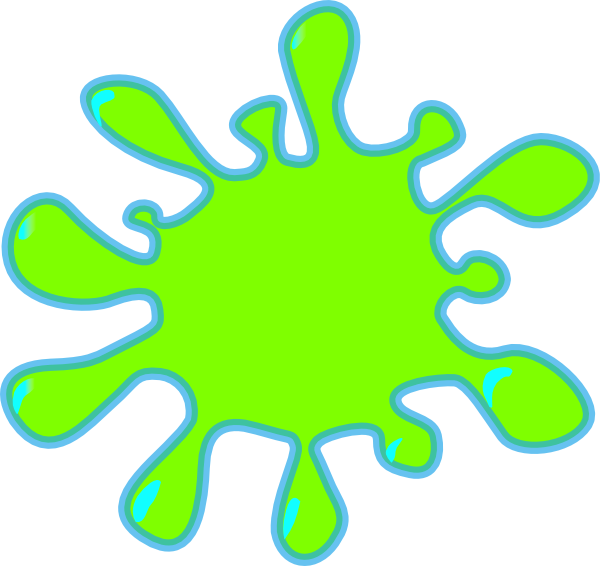 Color Splash Clipart - Pink Splatter Clip Art - Png Download (600x566), Png Download