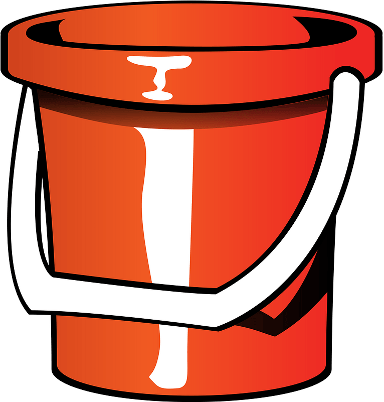 Pail Bucket Clip Art - Bucket Clip Art - Png Download (600x588), Png Download