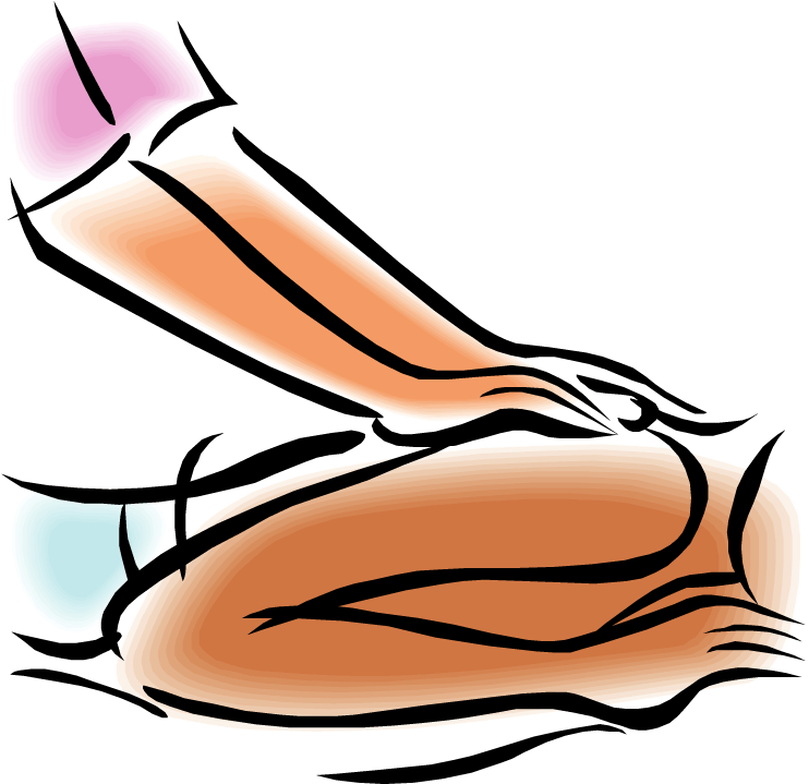 Spa Massage Clipart - Massage Therapy Clip Art - Png Download (750x725), Png Download