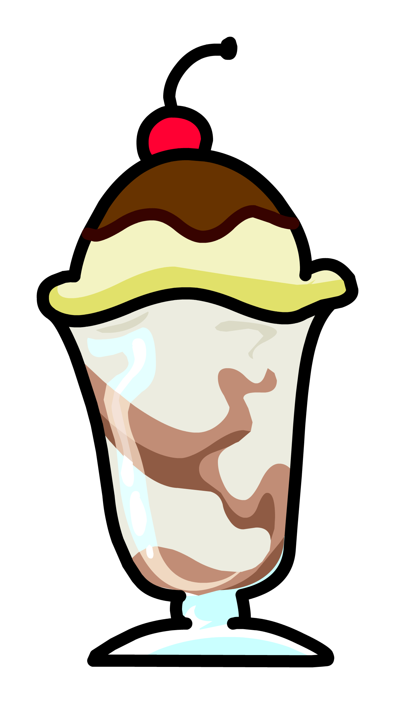 Pin By Fátima On Doces, Sorvetes, Bolos - Hot Fudge Sundae Day Clipart - Png Download (808x1435), Png Download